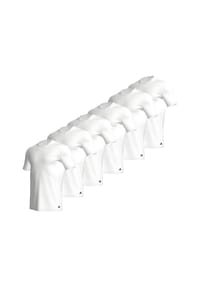 adidas - Unterhemd / Shirt Kurzarm 6er Pack Active Core Cotton - Mehrfarbig