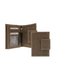 WILD LIFE WILD LIFE - Geldbörse Hunterleder, RFID-Schutz, für Damen - braun
