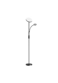 COFI - Blitzwill BWL-FL-0001 LED-Stehlampe mit Fernbedienung, 36?W, schwarz - Schwarz Ø25?×?175?cm