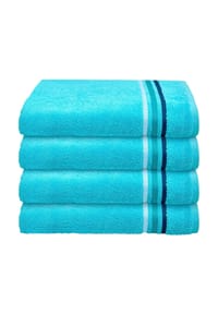 SCHIESSER - Frottier-Handtücher Skyline Color im 4er-Set (50x100cm) - altrosa