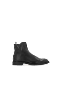 Kazar - Schwarze Lederstiefel mit Reißverschluss - Schwarz