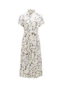 ragwear™ - A-Linien-Kleid Liora Print - Ivory