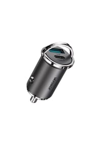 COFI - USB-C / USB Autoladegerät 45W 5A Power Delivery Quick Charge Grau - Grau 6 x 2,8 x 2,8 cm