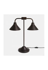 LOBERON - Tischlampe Cilovex schwarz - schwarz