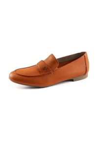 paul green - Glattleder Slipper - Orange