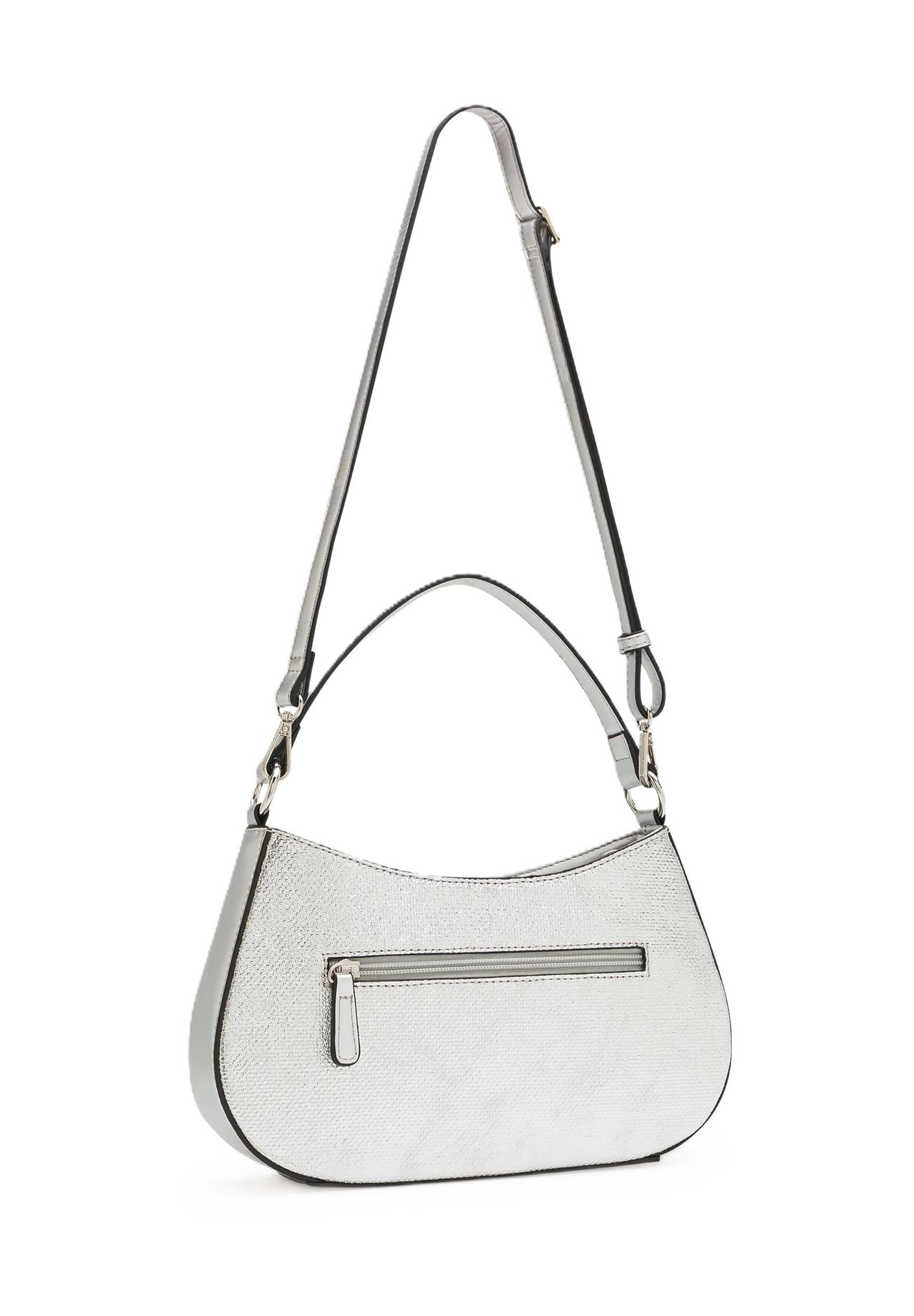L.CREDI NADINE Schultertasche, Glitzer, Reißverschluss, für Damen 