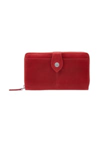 Maître LEMBERG - Geldbörse, RFID-Schutz, Leder, Reißverschluss, für Damen - 300 RED