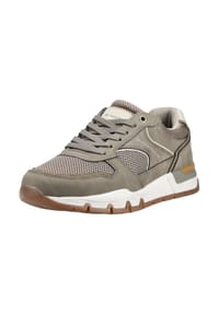 TOM TAILOR - Lederimitat/Textil Sneaker - Braun