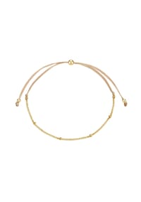 GLANZSTÜCKE MÜNCHEN - Damen Armband aus 925/- Sterling Silber in Gelbgold - gelbgold