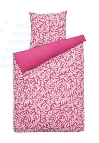 GALERIA home - Seersucker-Bettwäsche - EGRET (PINK)