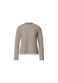 Street One - Langarmshirt, Spitze, für Damen - 17871 SANDED AMBE