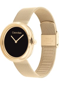 Calvin Klein Twisted Bezel Damenuhr  
