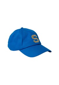 SELECTED - Mütze WINSTON Basecap - blau