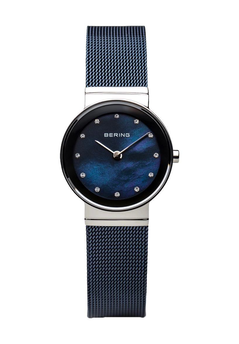 Bering Damenuhr "10126-307", Blau