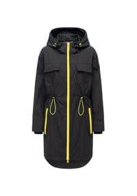 MARIKOO® - Kurzmantel Trüffelbonbon 16 - Black