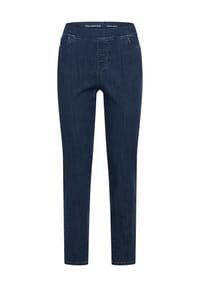 ANNA MONTANA - Jeanshose, 5-Pocket, Gummibund, für Damen - 48 STONE WASH