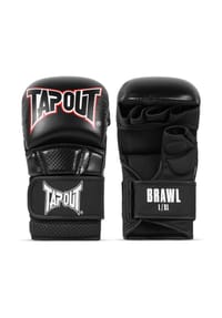 TAPOUT® - MMA-Sparring-Handschuhe BRAWL - Black/Red/White
