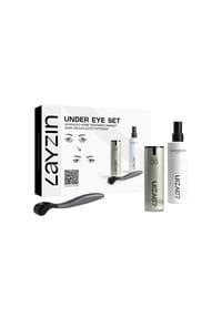 LAYZIN - Unter-Augen-Dermaroller-Set gegen Falten - transparent