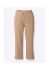 Witt - Capri-Hose - apricot-rot-gestreift