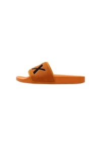 ARMANI EXCHANGE - Pantolette Badesandale - beige