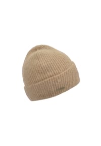 SEEBERGER - Beanie, Emblem, für Damen - 10 BLACK
