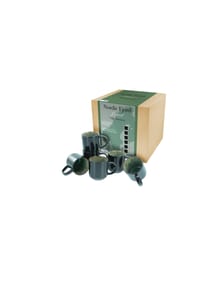 CreaTable Nordic Fjord Green, Kaffeebecher 6-tlg - Nordic Fjord - Green
