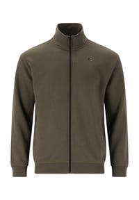 CRUZ - Sweatjacke Pitt mit praktischen Seitentaschen - 1005 Light Grey Melange