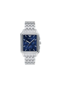EMPORIO ARMANI - Emporio Armani Herrenuhr Chronograph aus Edelstahl, AR11750 - Silber