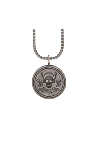 caї - Anhänger mit Kette 925/- Sterling Silber - Silbergrau