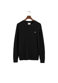 GANT - Pullover Strickpullover R-Neck - schwarz