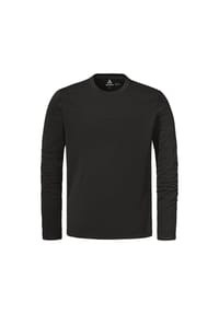 Schöffel - Langarmshirt, Rundhals, für Herren - 9990 BLACK