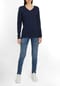 GALERIA essentials Pullover "Esra", Rippbündchen, V-Ausschnitt, für Damen Bild 5