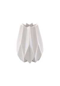 KAISER 1872 Vase Polygono Star - Polygono - weiß