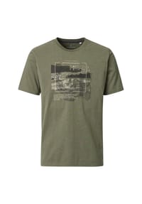 CASAMODA - Herren T-Shirt Print - Dunkelblau