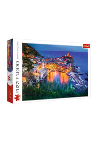 Trefl - Puzzle Vernazza in der Dämmerung, 2000 Teile, 96.1 x 68.2 cm - 