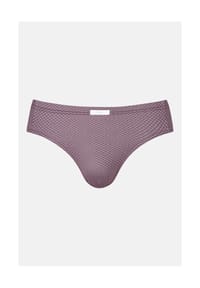 mey - Slip Classic Dots, Label, für Herren - 514 LAVA GREY