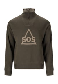 SOS - Pullover Tignes mit hochabschließendem Kragen - 1001A Black