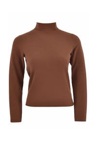 freshlions - Langarmshirt Havin mit Stehkragen - beige
