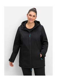 sheego - Softshelljacke - schwarz