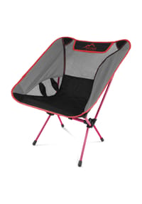 normani® - Campingstuhl Moak - Anthrazit/Rot