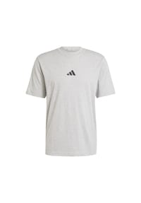 adidas - T-Shirt Essentials, Baumwolle, für Herren - MGREYH/BLACK