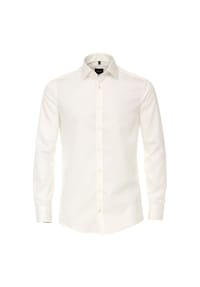 VENTI - Herren Businesshemd uni Modern Fit - Champagner