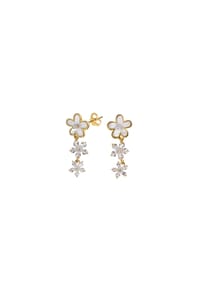 ARTE NOVA - Ohrringe Three Flowers - Gold