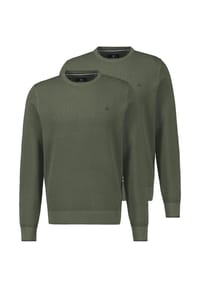 LERROS - Pullover 2er Pack Basic - Schwarz