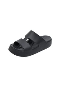 crocs™ - Pantoletten, Kunstleder, für Damen - 209409-001  BLACK