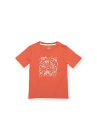 KITE - Kinder Dino Discovery T-Shirt Bio-Baumwolle - orange