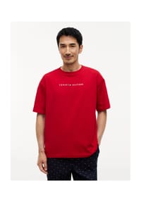 TOMMY HILFIGER - Loungewear-Oberteil Original, Baumwolle, für Herren - C5I  BLUE