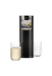 Eisch - Trinkglas Twist, 2er Set, 360 ml - transparent