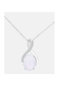 Diamant L'eternel - Kette mit Anhänger, mit Diamant, 375 Weißgold - white gold