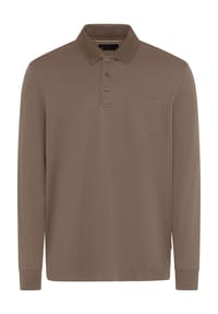 bugatti - Poloshirt, Brusttasche, für Herren - 070 COGNAC